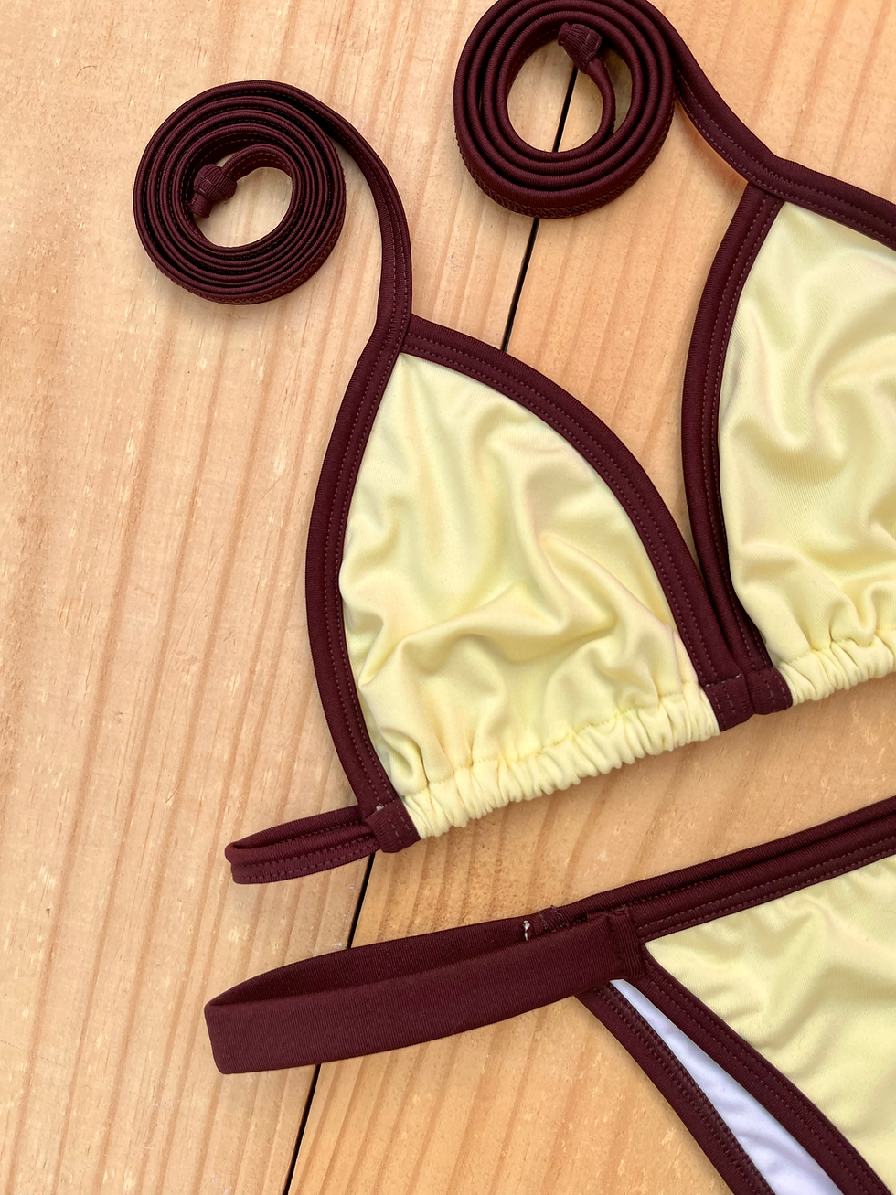 Miniatura: Biquíni Fio Dental Manteiga com Cafe