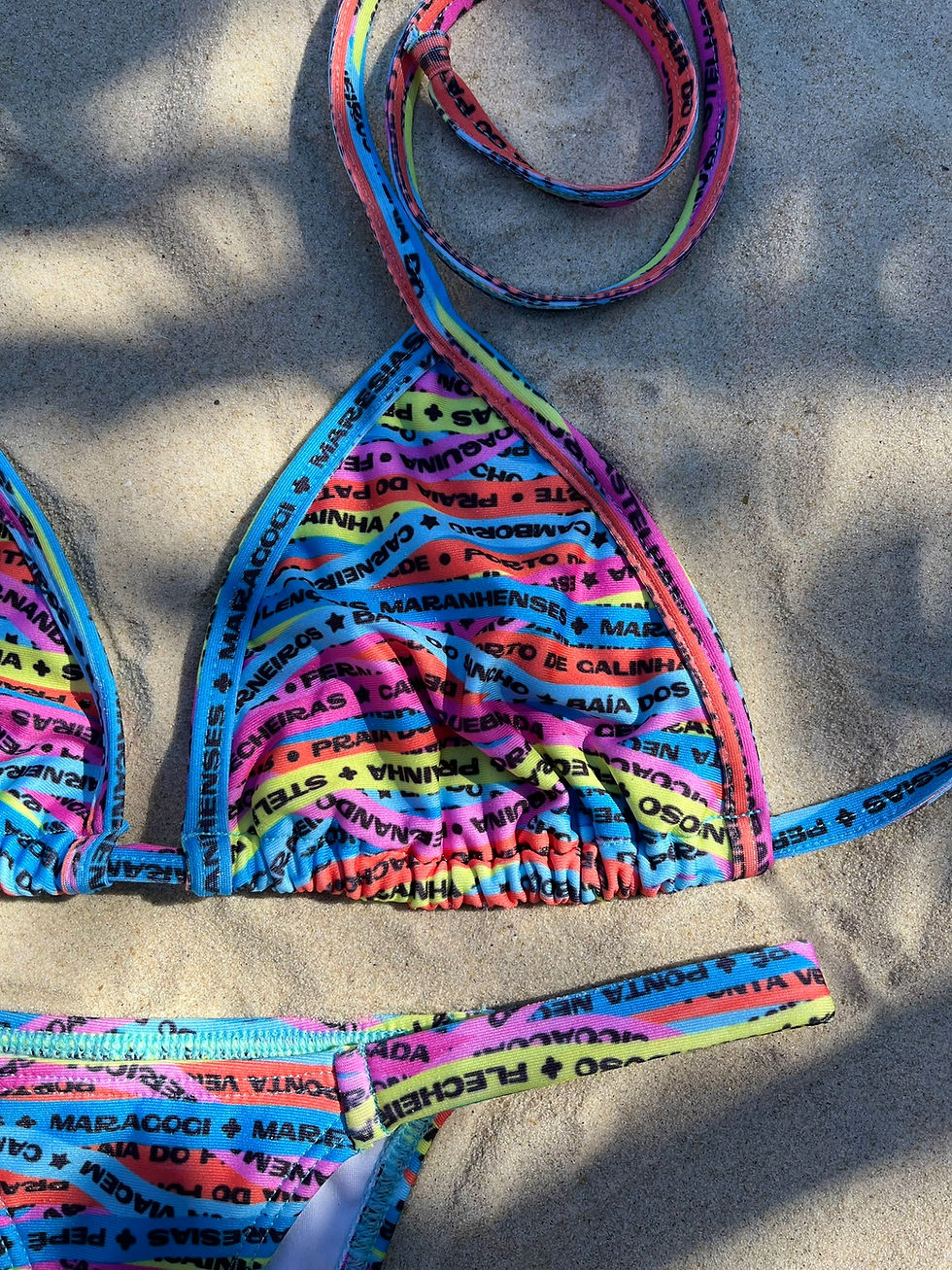 Miniatura: Biquíni Fio Dental Praias do Brasil