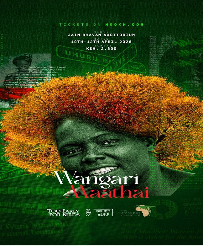 Wangari Maathai Shawry For trees poster too early for birds