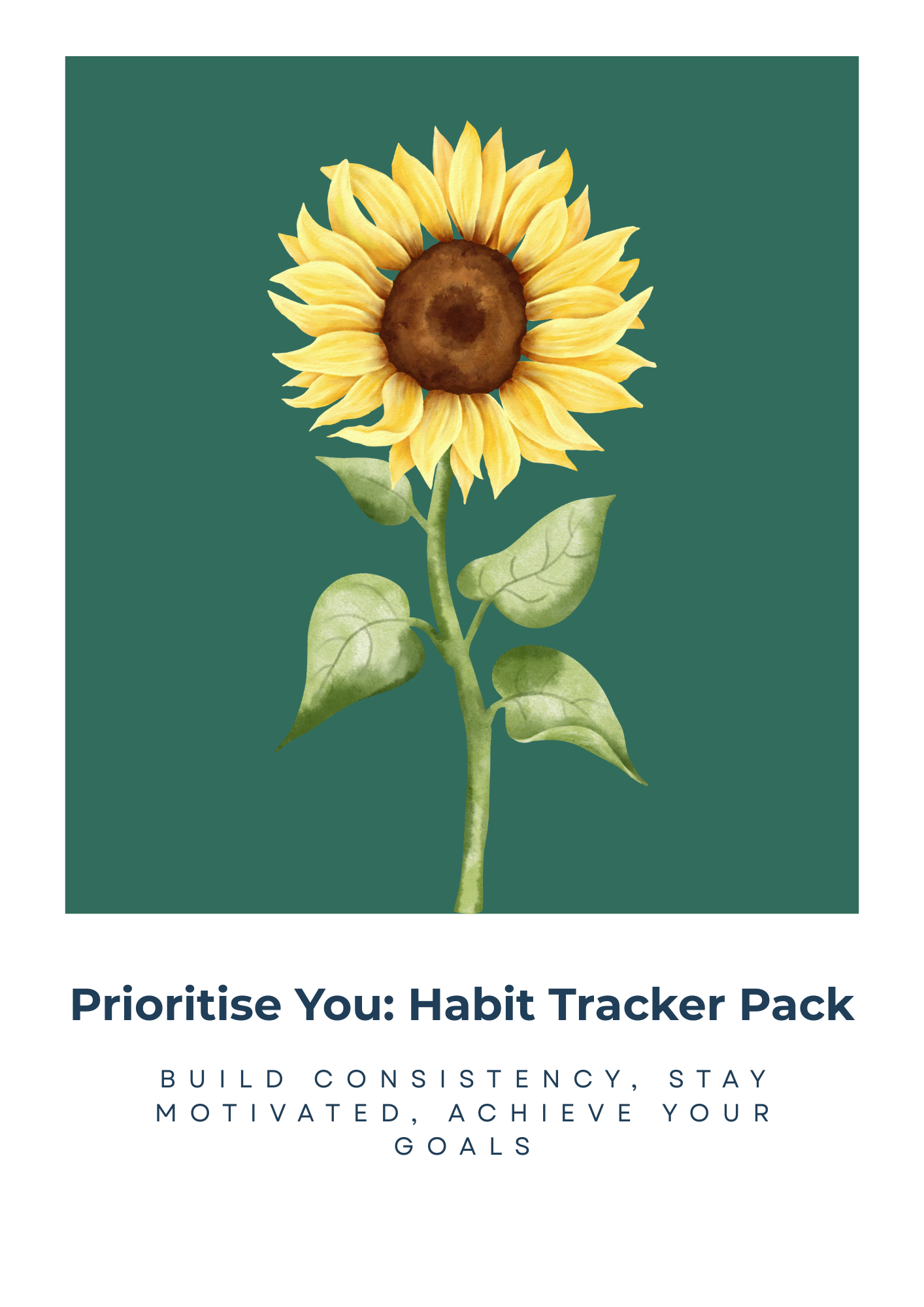 Prioritise You: Habit Tracker Pack