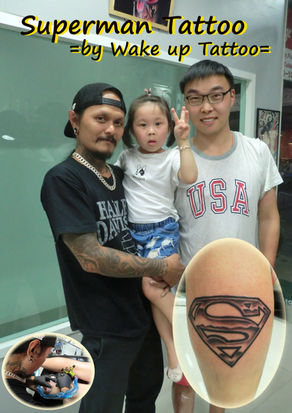 Superman Tattoo by Wake up Tattoo Phuket