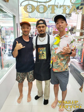 Logo Tattoos | Phuket Patong | Wake up Tattoo
