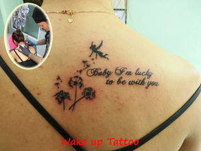 Dandelion Tattoo by Wake up Tattoo Phuket