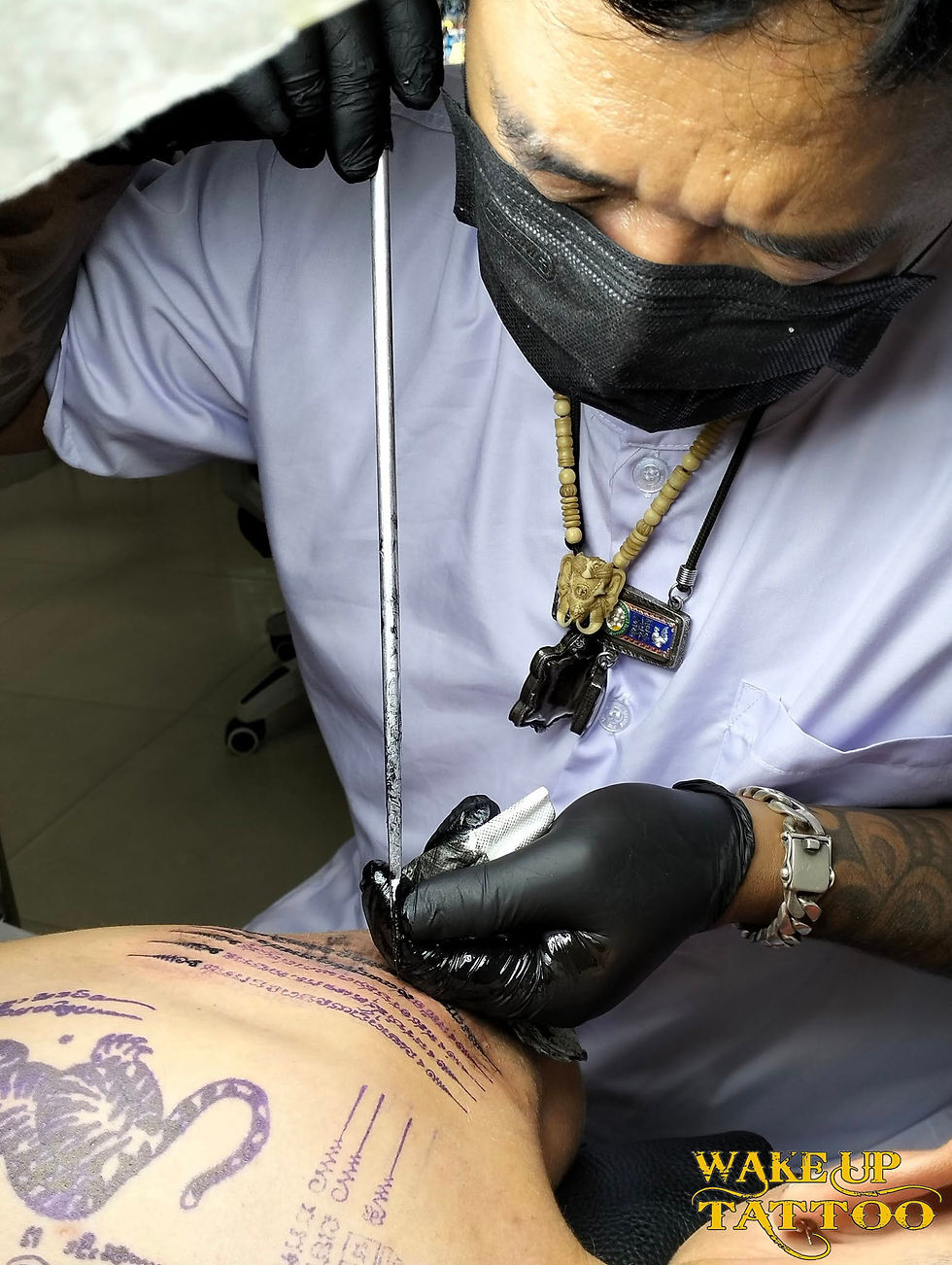 Thai Bamboo sak yant tattoo - 142