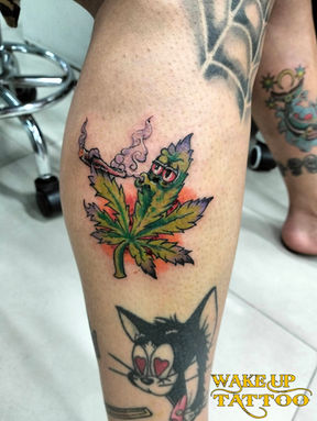 weedtattoo|Thailand Phuket|Wake up Tattoo