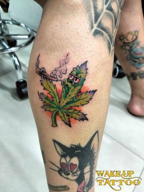 weedtattoo|Thailand Phuket|Wake up Tattoo