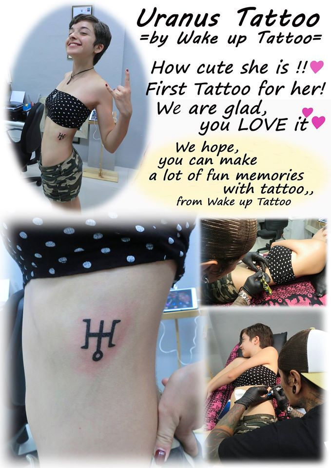 Uranus Tattoo by Wake up Tattoo Phuket