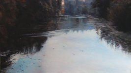 2015 Spiegelung abends 140 x 80 cm.jpg