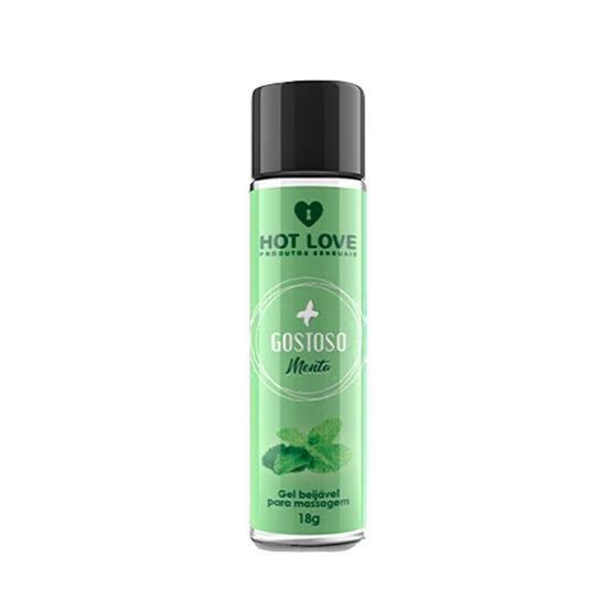 HOT LOVE +GOSTOSO GEL BEIJAVEL MENTA 18 GR