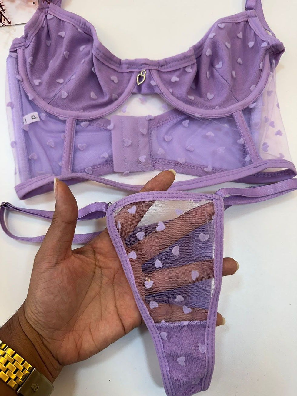 Miniatura: CONJUNTO CROPPED IZA LILAS  G