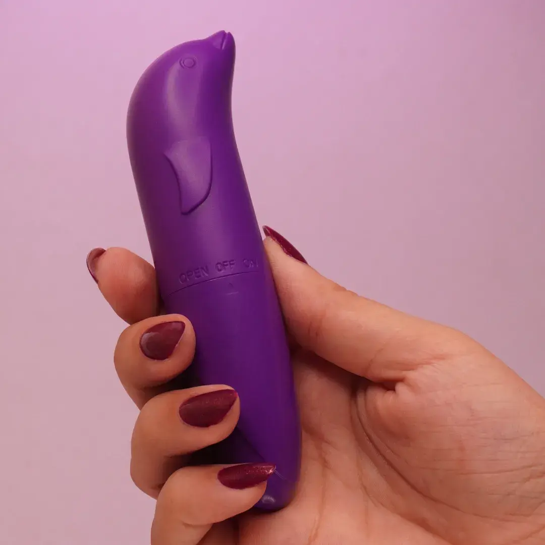 PONTO G GOLFINHO PLASTICO CORES ROXO