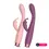 Miniatura: VIBRADOR COM ESTIMULADOR ROSA MLVE3818-RS