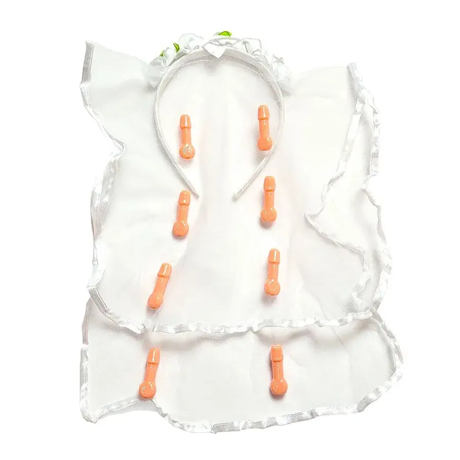 TIARA NOIVINHA COM MINI PENIS