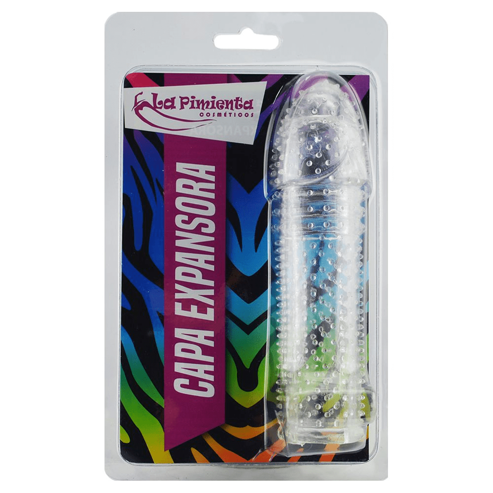 LA PIMENTA CAPA EXPANSORA EM SILICONE TRANSPARENTE