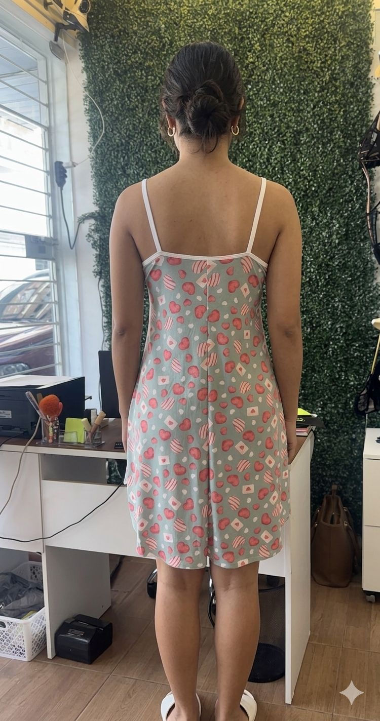 Miniatura: CAMISOLA FAMOSINHA  CORAÇAO VERDE G