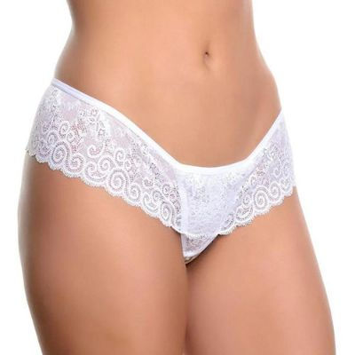CALCINHA TAILANDESA BABADINHO BRANCO