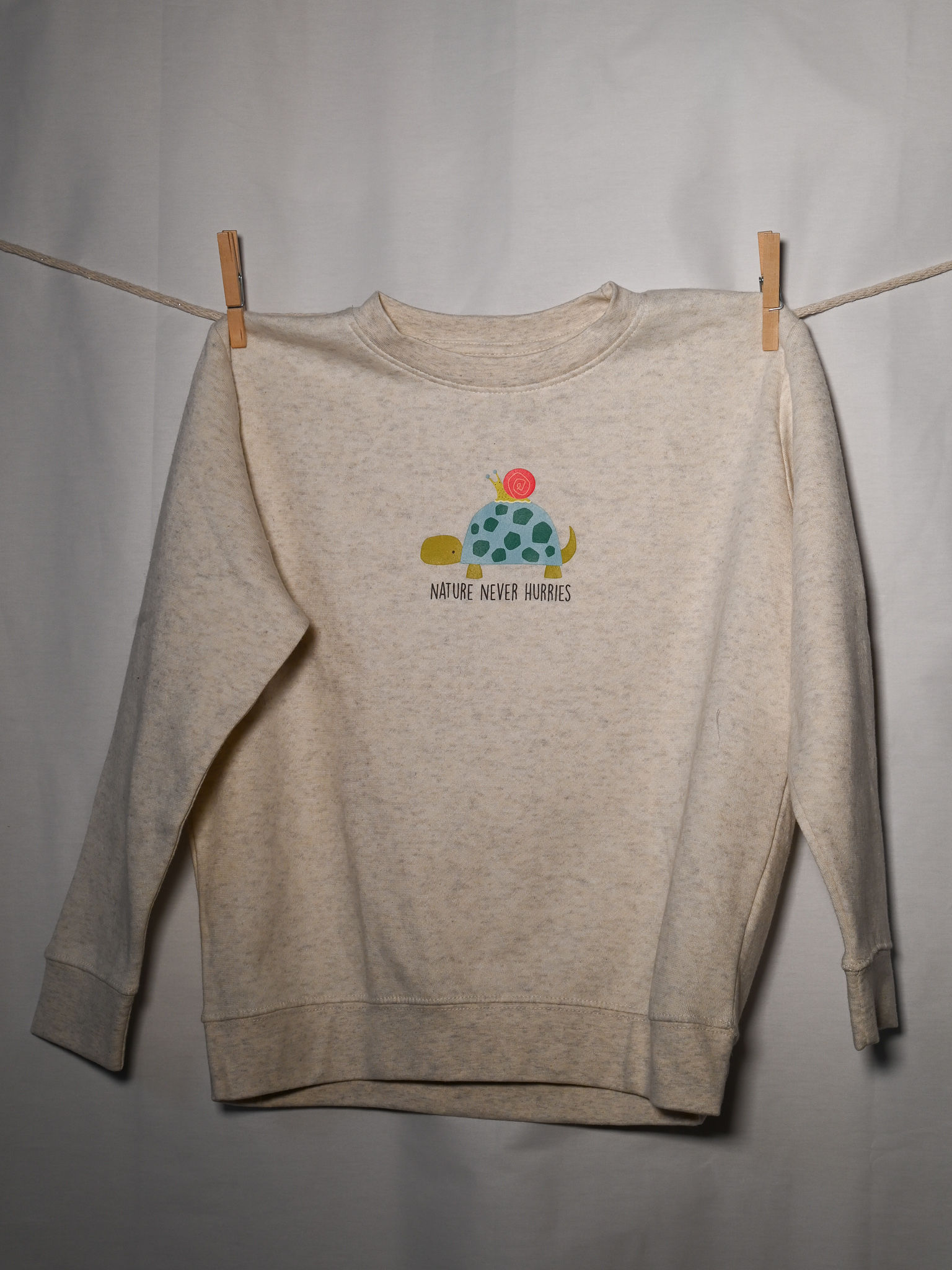 Nature Never Hurries Youth Sweatshirt
