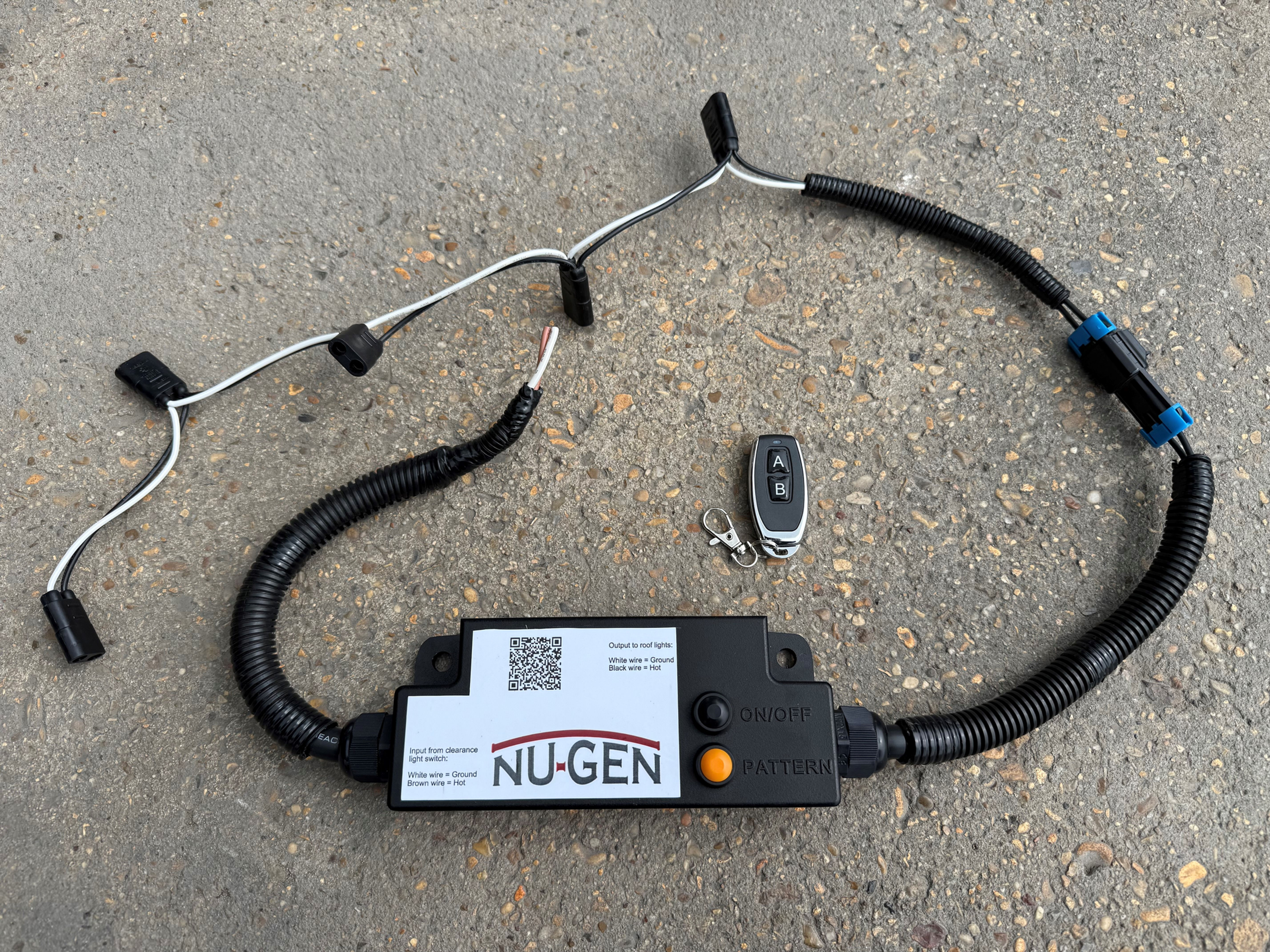 Roof light flasher kit