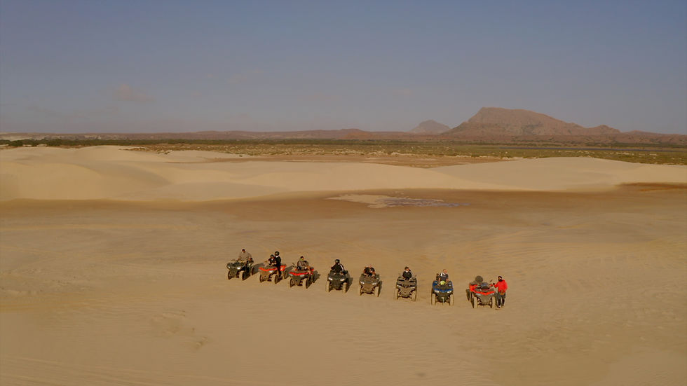 Salto con il quad