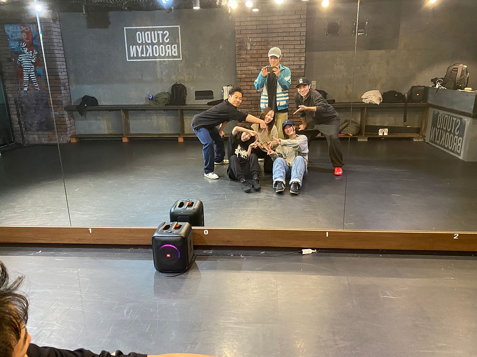 【HIPHOPのレッスン風景】12月13日『超入門』と『入門初級』