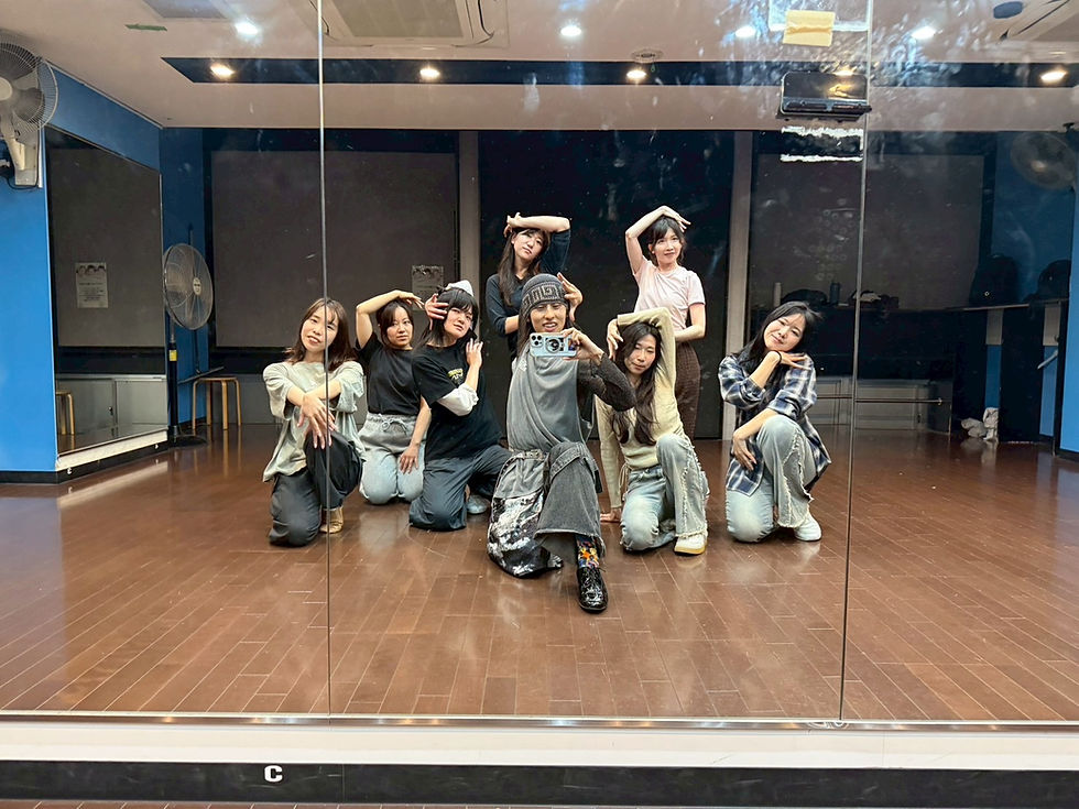 【ガールズHIPHOPのレッスン風景】５月１０日