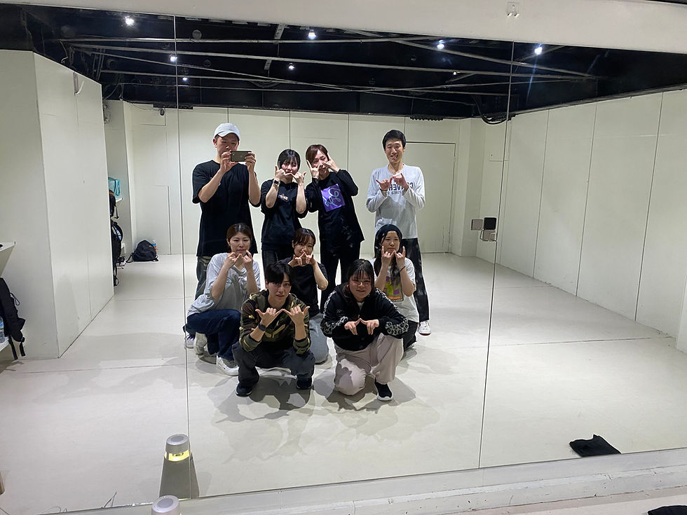 【HIPHOPのレッスン風景】4月4日『超入門』と『入門初級』