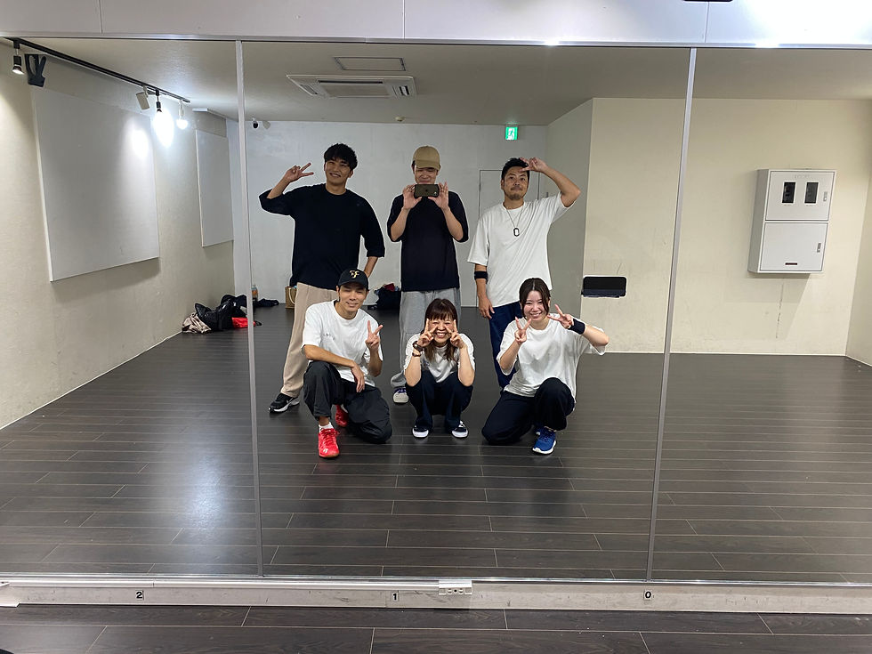 【HIPHOPのレッスン風景】10月10日超入門と入門初級