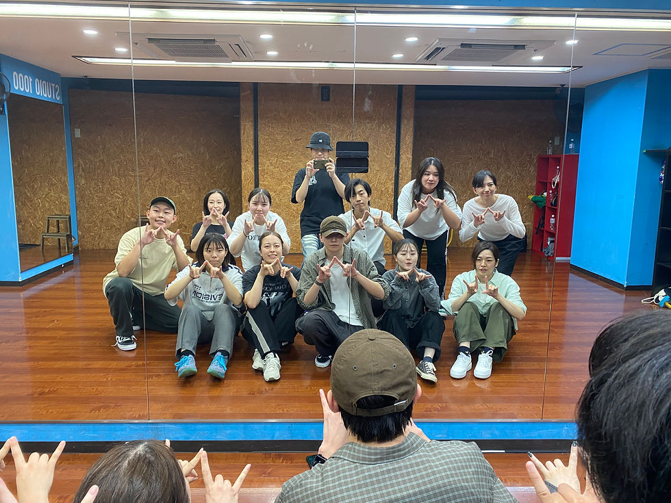 【HIPHOPのレッスン風景】9月26日『超入門』と『ダンス基礎』と『入門初級』