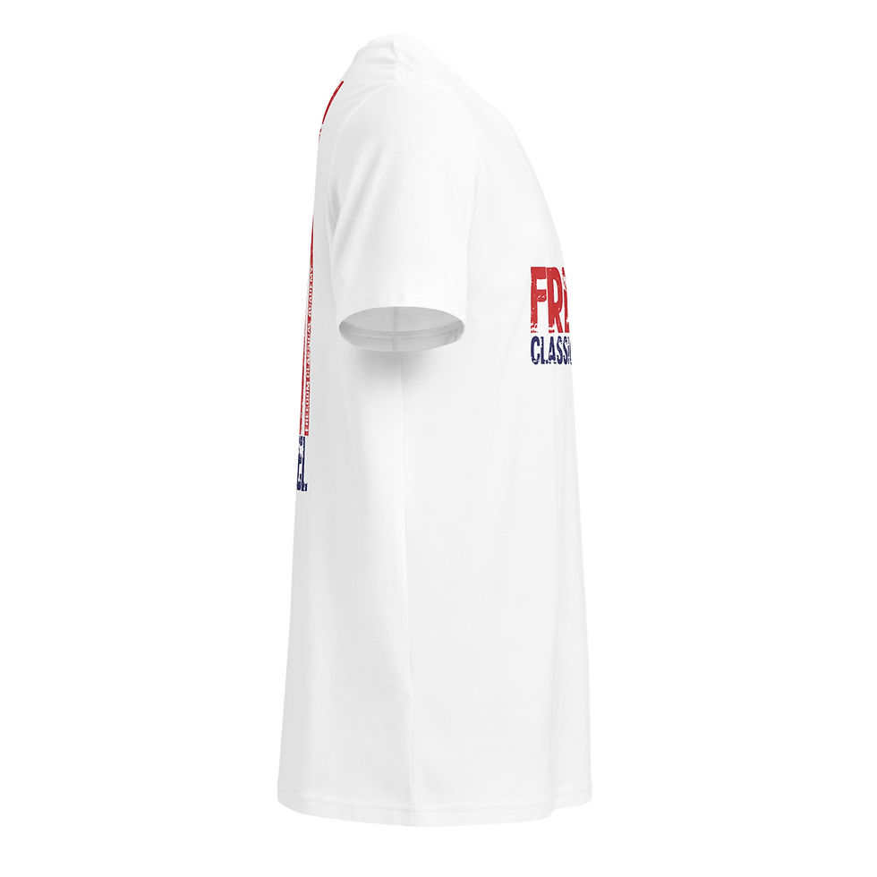 Thumbnail: Freedom Flag Unisex organic mid-light t-shirt