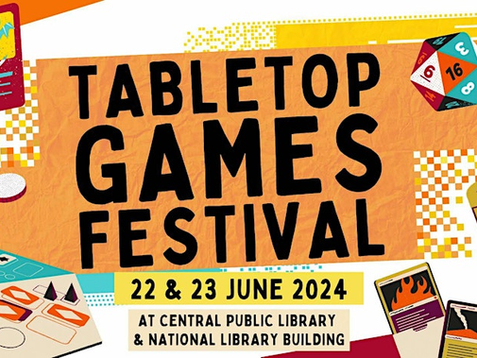 National Library Board's First Ever Tabletop Games Festival