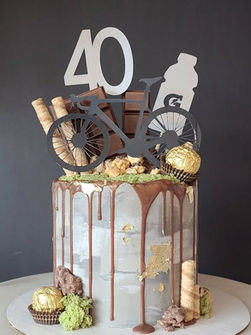 Gâteau pour adulte - sportif 1 effet béton