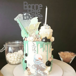 Gâteau pour enfant -  Star Wars / yoda