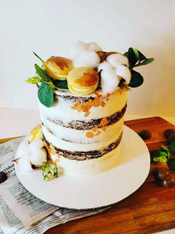 Gâteau de mariage naked cake 2