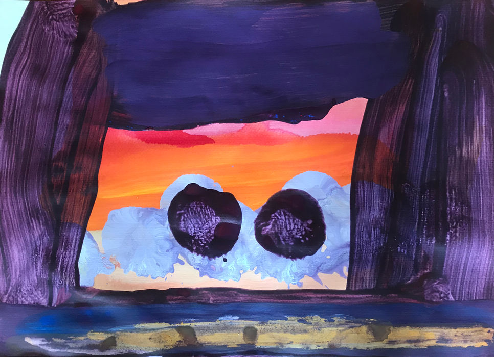 John reid Abstract Untitled 2020