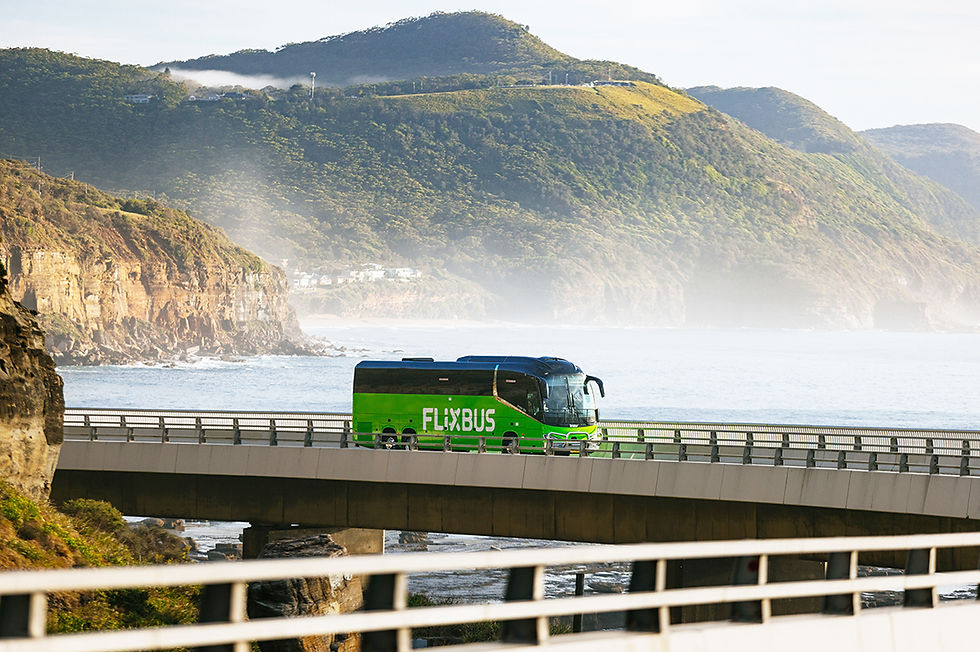 FlixBus launched in Australia in November 2025, now connecting Melbourne, Canberra, Sydney