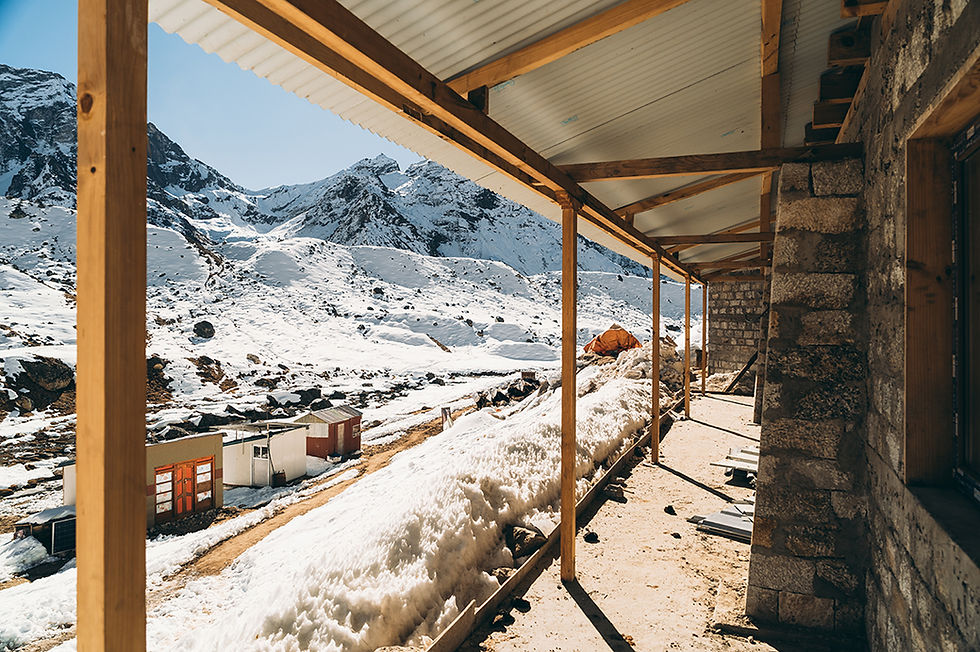 The Porters House under construction November 2025 Image courtesy The Nimsdai Foundation