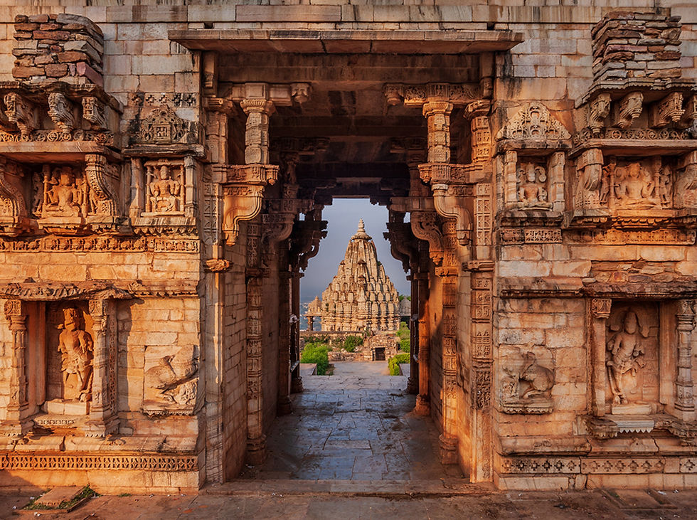 Chittorgarh Fort, UNESCO World Heritage Site, Chittorgarh city, Rajasthan, India