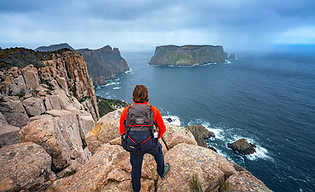 Three Capes Lodge Walk, Tasmania. Photographer Luke Tscharke. Image courtesy Great Walks O