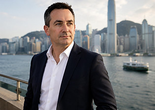 Shane Warren taking time to explore beyond the conference venue in Hong Kong Image courtes