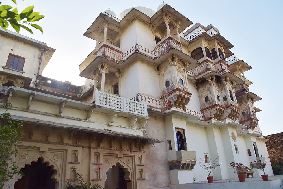 The magnificent Castle Bijaipur, Rajasthan, India