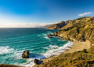 Big Sur is a rugged and mountainous section of the central coast of California