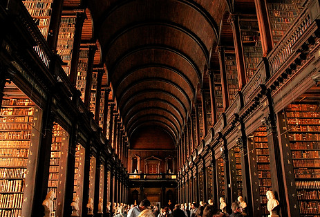 The Long Room, Trinity College, Dublin, Ireland Photographer Hanna May