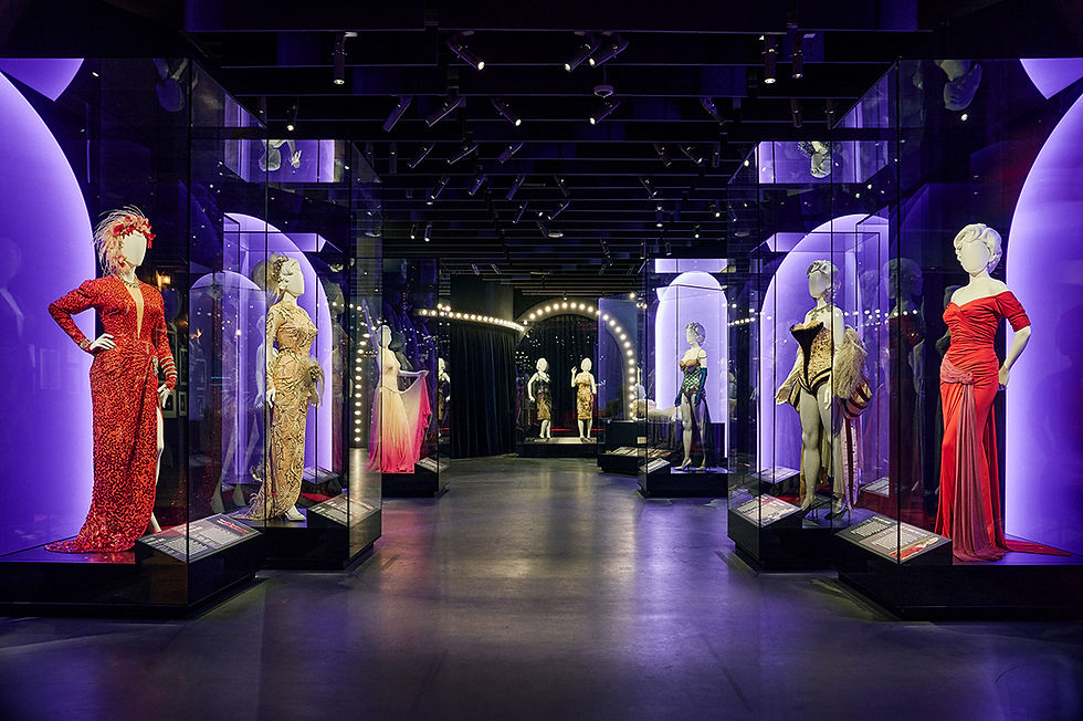 Marilyn Monroe’s spectacular gowns on display at the Academy Museum Image © courtesy Los A