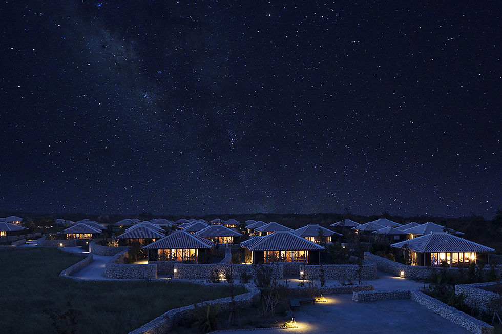 HOSHINOYA Taketomi Island Night View ©︎Hoshino Resorts