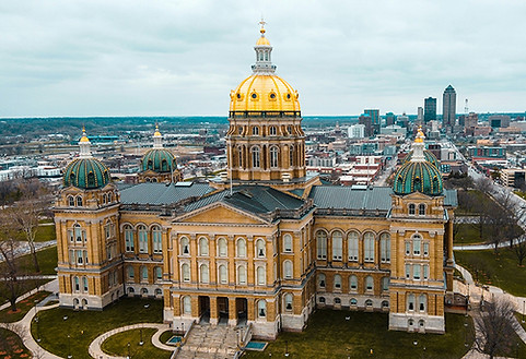 The Des Moines Capitol Building in Iowa, the United States of America.jpg