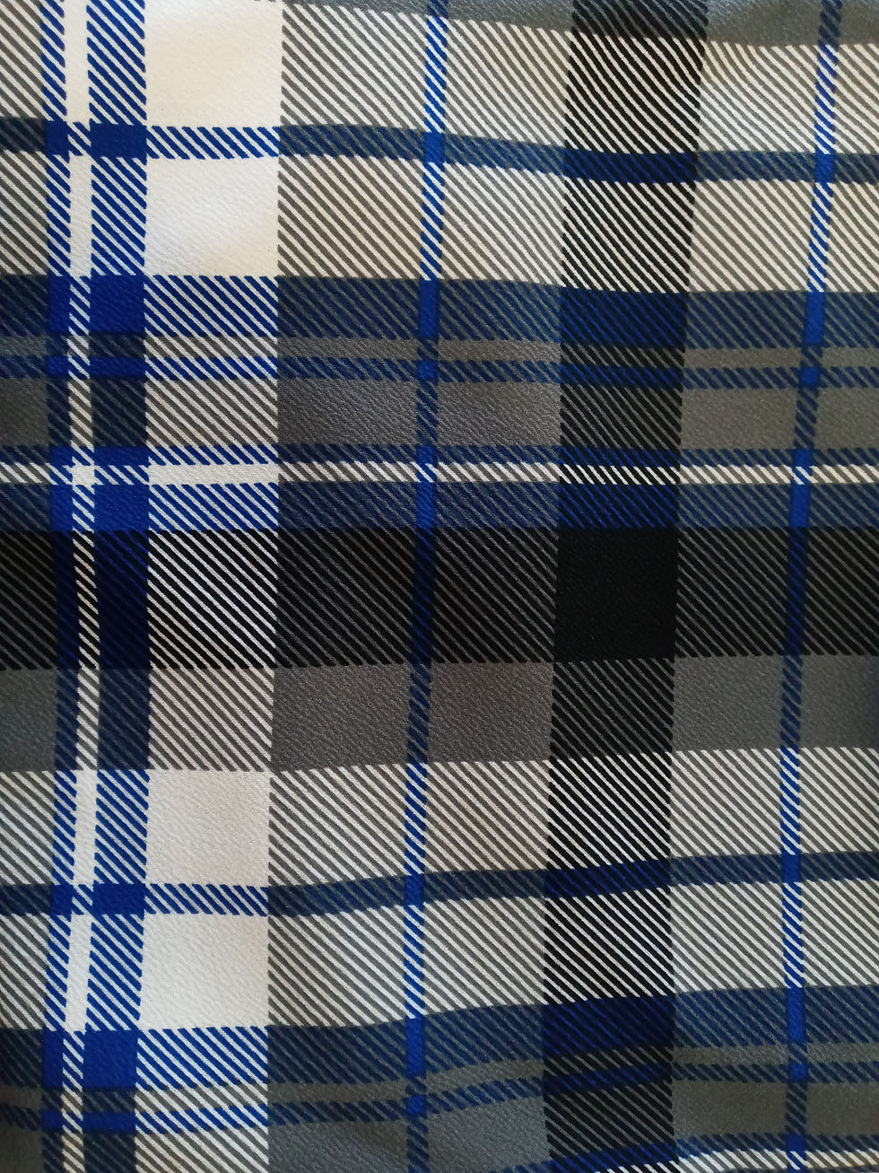 Blue Plaid Liverpool