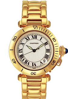 Cartier Pasha 35 18k