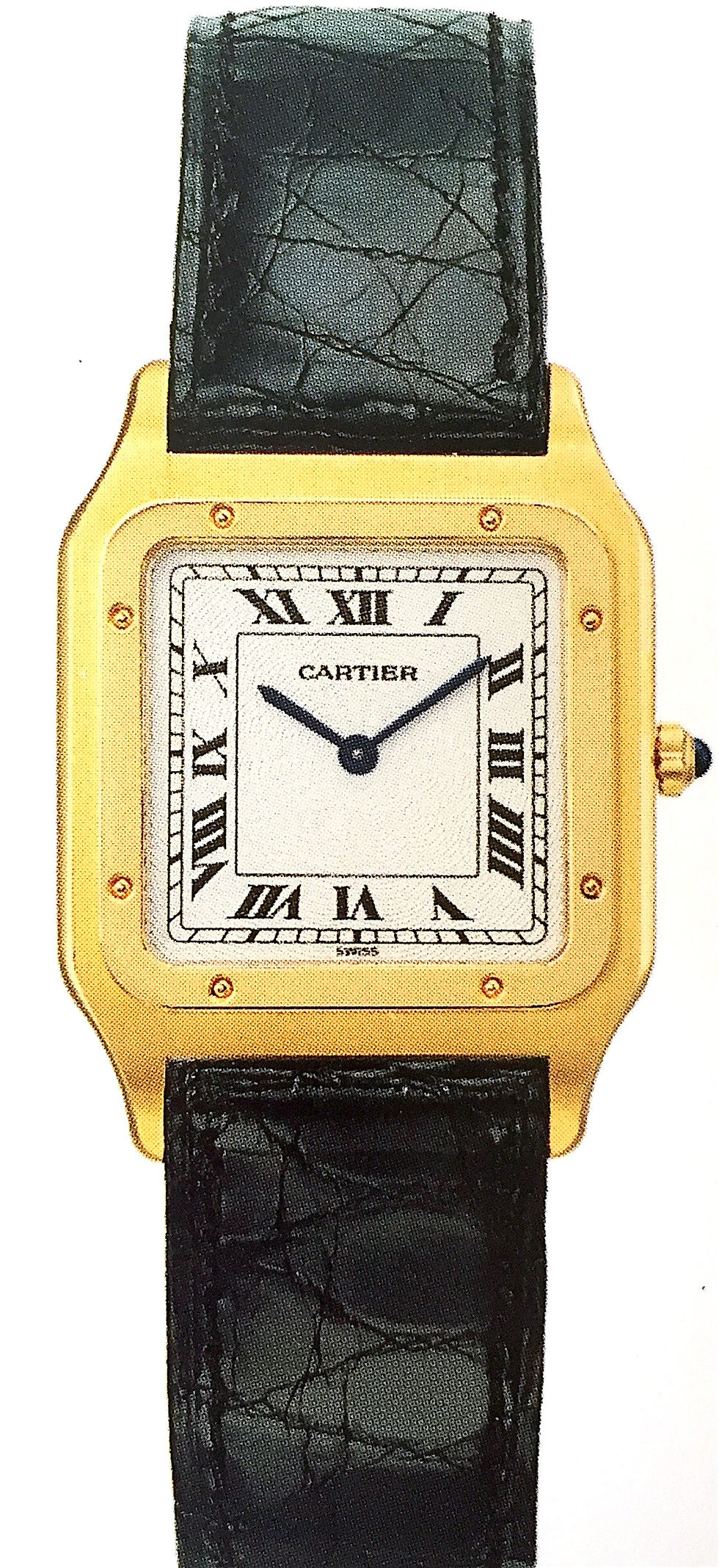 santos-dumont extra-plate gold