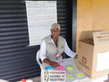 Jurado de votación en las elecciones cacaoteras 2018