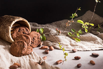 arrangement-with-chocolate-cookies-and-c